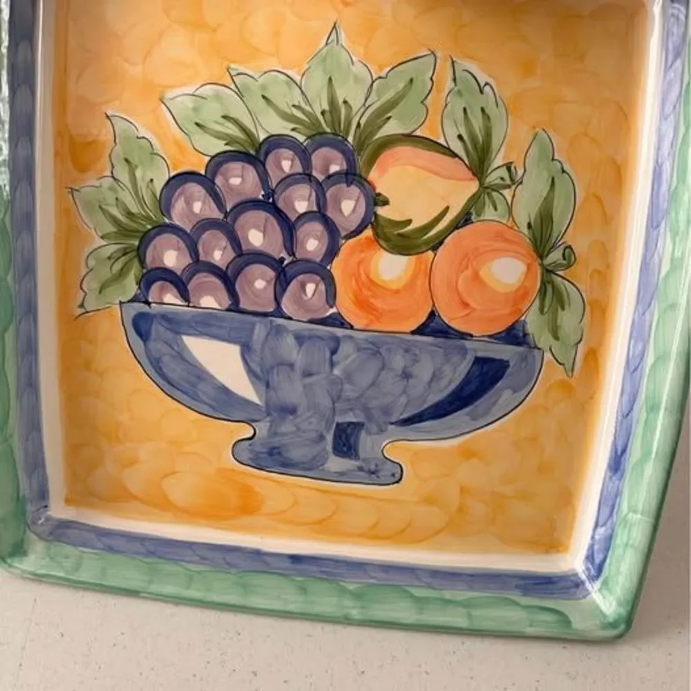 Vintage Studio Nova Frulos Grapes serving platter- New